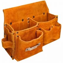 Hecktasche Carpenter Hecktasche Werkzeuggürtel aus Leder mit Hammerhalter