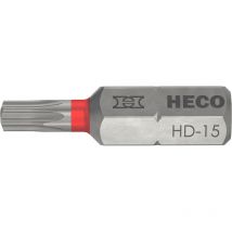 Heco Bit, HECO-Drive, HD-15, rot, 10 Stück
