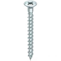 TOPIX-plus 4,5 x 50, Senkkopf + Kopfbohrung, Pozi-Drive, vvg, A3K 200 Stk - Heco