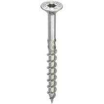 HECO-Topix-Plus-Schraube - Ø4x35mm - Senkkopf mit Frästaschen - Teilgewinde - T20 - Packung mit 200 Stück - 61672