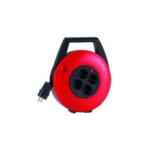 KBR15T lot de 6 boîtes de rangement pour cbles rouge 15 m - Hedi