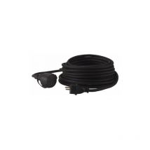 Hedi - VK50N2F verlängerungsleitung wechselstrom, 50M neopren-gummi-leitung (H07RN-F) 3G2,5, schwarz