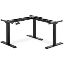 Height-Adjustable Corner Desk Frame Standing Corner Desk Sit-Stand 150 kg