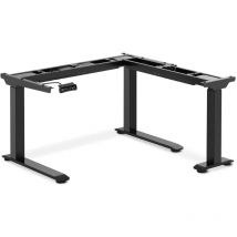 Fromm&starck - Height-Adjustable Corner Desk Frame Standing Corner Desk Sit-Stand 150 kg