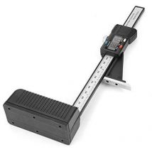 Ahlsen - Altimeter, 0-150mm Digital Depth Gauge, lcd Digital Display Screen Precision Height Opening Depth, with Magnetic Base, Black, One Piece,