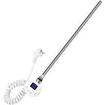 Resistenza Elettrica da 600 Watt con spina e termostato Regolatore, Bianco - Heilmetz