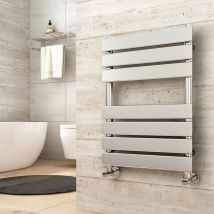Heilmetz - Flat Panel Heated Towel Rail Chrome - 650 × 450mm