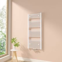 Heilmetz - Toallero Secatoallas Radiador Para sistemas de calentamiento de agua No es eléctrico Baño Radiador Blanco 120x50cm 513W