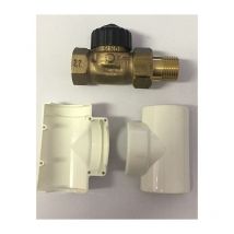 Heimeier - 2016 Thermostatic Tap body with cover - DN15 1/2 - white