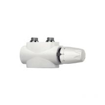 Heimeier Multilux 4-Set service bitube, 3/4" blanc RAL 9016