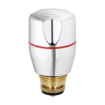 Oberteil Z011057-00010 1/2', mit Laola-Griff warm, verchromt - Heinrich Schulte