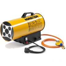 BLP 33M Gas-Heißluftkanone – 18-33 kW – 1000 m³/h – 552 x 220 x 342 mm – 7,50 kg – Hergestellt in Italien