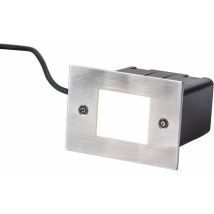 Heissner – Wand- und Bodeneinbauleuchte – 2 Watt – warm-weiß – 102 x 102 x 65 mm – 120 °