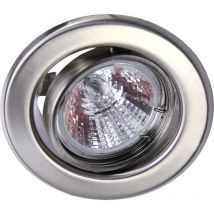 23552 DL6801 Einbauleuchte led GU5.3 35 w Edelstahl (gebürstet) - Heitronic