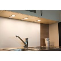 Vollmer - Heitronic Cortina LED-Unterbauleuchte 3er Set led led fest eingebaut 7.2 w Warmweiß, Neutralweiß, t