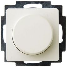 Helligkeitsregler aus Kunststoff, in Cremeweiß, eckig, 50-300W