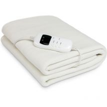 Coprimaterasso Termico per scaldare il tuo sonno lavabile fino a 40° c scaldasonno con autospegnimento temperatura regolabile a tre livelli lavabile