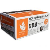 Heizfuxx Nestro Hartholz M 12kg x 2 Karton 24kg