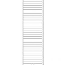 Ecd Germany - Badheizkörper 600 x 1800 mm - Weiß - gerade mit Mittelanschluss - Design Heizkörper Handtuchwärmer Handtuchtrockner Handtuchheizkörper