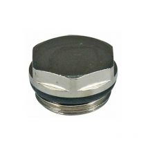 Heizkörper Blindstopfen 1/2', selbstdichtend verchromt