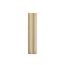 Radiateur mixte doré de 1800mm de haut et 150mm de large - 356 Watt - ROL1800/150ROZ1BRA