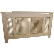 MonsterShop Heizkörperverkleidung Heizkörperabdeckung Heizkörper Abdeckung Heizungsabdeckung Gitter Abdeckung 1400mm-1920mm l x 820mm h x 205mm b