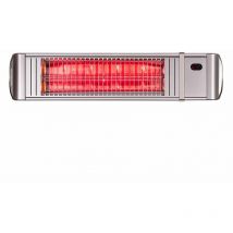 Heizstrahler Infrarot Infralogic HeizMeister LuXus bt IP65 2000W silber