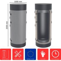Feueranker - Heizungs-Pufferspeicher 1000 l HP-0-1000 Standspeicher Heizkreis Pufferspeicher