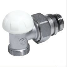 Giacomini - Detentor Eckform mit Adapteranschluss, verchromt selbstdichtend R29TG 1/2' x (16 x 2)
