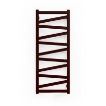 Heizungsbetrieb Handtuchheizkörper - Mattschwarz - 510x600mm - 220 Watt - Vip510/600sxn