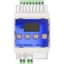 Mehrkanaliger Spannungsregler 7-fach 0–100V DC, sequentielle Heizstabregelung & Batterieschutz, Relaissteuerung
