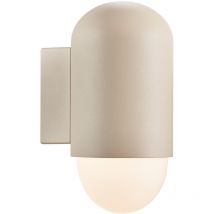 Applique murale HEKA, Aluminium, Couleur Sablé, E27, H.21.6, IP54 / NORDLUX Extérieur