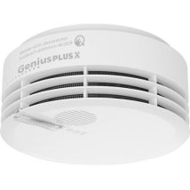 Genius Plus X 2020 Rivelatore Di Fumo Senza Fili Inclusa Batteria Con 10 Anni Di Vita, Convertibile Senza Fili - Hekatron