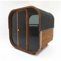 Cube 160 Außensauna Würfelsauna aus Thermo-Fichte 160 x 235 x 225 cm - Hekla