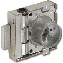 Drehstangenschloss 3080 objekt universal system 30, Dornmaß 38 mm, Stahl - Hekna