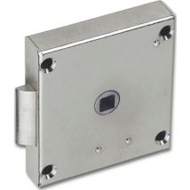 Zylinder-Fallenschloss 920 Dornmaß 32 mm, Stahl vernickelt - Hekna