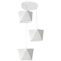 Helam adamant Cluster Sospensione Plafoniera Bianca 50cm