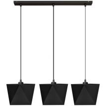 Adamant Straight Bar Pendelleuchte Schwarz 65cm - Helam