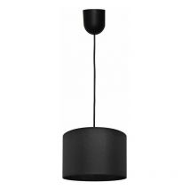Helam - alba Plafonnier Suspension Cylindrique Noir 40cm