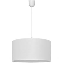 Alba Zylindrische Pendelleuchte Weiß 40cm - Helam