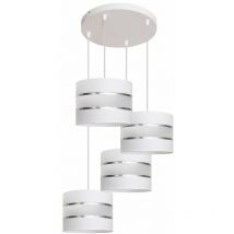 Helam helen Cluster Pendelleuchte Weiß, Silber 35cm