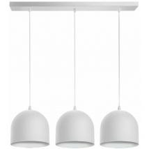 Helam madison Lámpara de Techo Colgante Barra Recta Blanco 70cm