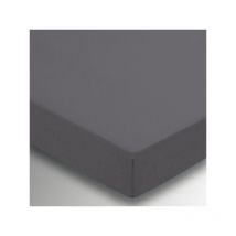 Helena Springfield - Plain Dye Fitted Sheet 36cm Deep Double Charcoal