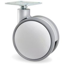 Roue Décorative Grise Plet Helene D-75 Sans Frein