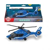 Hélicoptere Gendarmerie Airbus 23cm - Dickie - Roues Libres - Bleu - Mixte - Des 3 Ans
