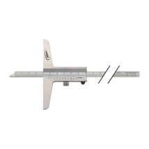 Calibro di profondità din 862 500mm guida dritta 20x5mm h.preiser