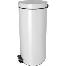 Tretabfalleimer H2404305 Silberionen 30l Weiß - Helit