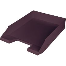 Vassoio Porta Lettere Per A4-c4, Rosso H67xw254xd347 Mm Con Impugnatura Incassata E Campo Di Etichettatura (per 5)