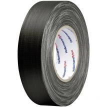 Hellermanntyton - Nastro telato HelaTape Tex (l x l) 10 m x 19 mm Nero Tessuto in cotone e poliestere HTAPE-TEX-BK-19X10