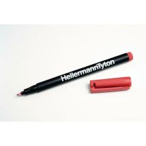 Hellermann tyton stylo marqueur indÉlÉbile rouge 500-50822